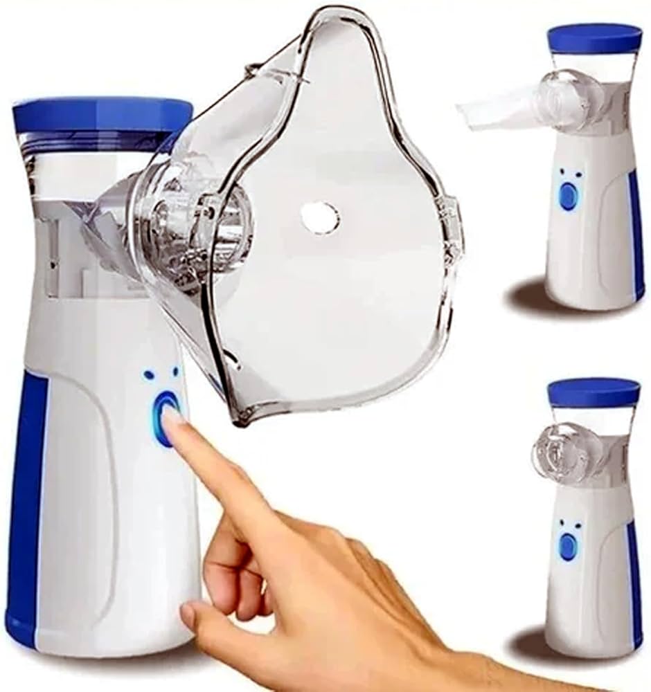 Portable Mesh Nebulizer (White)